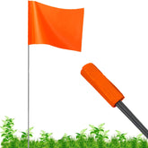 JIZHGRAD paquete frontal mostrando 100 banderitas naranja para fácil identificación