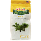 Jobe's Organics bolsa frontal mostrando fertilizante y beneficios