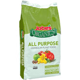 Jobe's Organics frente de empaque mostrando bolsa de 16 lb y ventaja orgánica