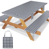 Jobunai vista frontal de la funda de mesa mostrando ajuste y protección