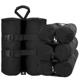 Jorohiker vista frontal del juego de 4 bolsas para toldo, seguridad portátil