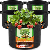 Jorvila frontal pack 5 bolsas mostrando diseño y capacidad para jardinería urbana