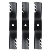 Jowlawn frontal pack de 3 cuchillas mostrando robustez y ajuste seguro
