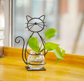Joyathome soporte gato frontal mostrando diseño decorativo y estabilidad