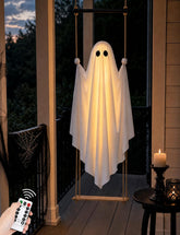 Joyehome fantasma colgante frontal mostrando forma y efecto flotante
