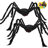JOYIN araña frontal mostrando tamaño y diseño terrorífico