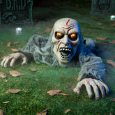 JOYIN zombie emergiendo del suelo, impacto visual inmediato