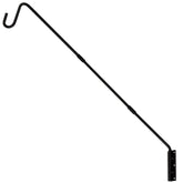 Juegoal gancho frontal mostrando su forma y resistencia para colgar comederos