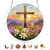 KaayeeWood vista frontal del empaque mostrando el suncatcher listo para regalo
