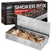 Kaluns caja ahumadora frontal mostrando diseño robusto y beneficio durabilidad