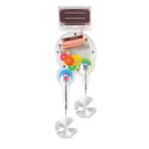 Kikkerland vista frontal del Rainbow Maker mostrando diseño y doble cristal, añade color al hogar