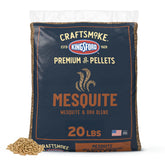 Kingsford empaque frontal mostrando pellets y beneficio de sabor consistente