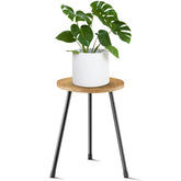 KINNARY vista frontal del soporte mostrando estabilidad y diseño mid century
