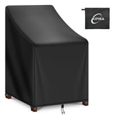Kipiea funda frontal sobre silla de patio protegiendo contra lluvia