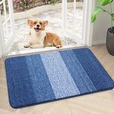 Kitinjoy felpudo frontal 30x27 mostrando diseño y tamaño, protege el suelo