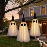 KIWDY fantasmas colgantes frente del paquete mostrando tres unidades