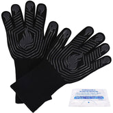 KUWANI guantes para barbacoa frontal, protección térmica visible