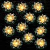 LACGO vista frontal del empaque mostrando 12 flores flotantes y beneficios estéticos