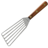 Lamson espátula para pescado frontal con mango de nogal, control ergonómico