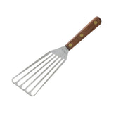 Lamson espátula jumbo vista frontal mostrando hoja amplia y ranuras, ideal para servir grandes piezas