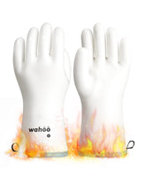 LANON Protection guantes Wahoo vista frontal del empaque y guantes, protección segura