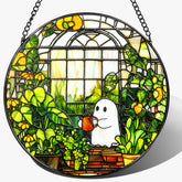 LAOWEIKI vista frontal del vitral fantasma que añade color