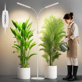 LBW lámpara de cultivo frontal mostrando diseño elegante y funcionalidad