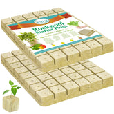 Legigo imagen frontal del empaque que muestra 96 plugs listos para germinar