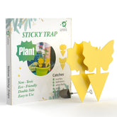 LFSYS paquete frontal con 100 tarjetas adhesivas, solución segura para plantas