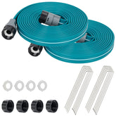 LINEX empaque frontal mostrando manguera y beneficios de riego