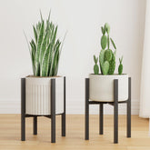 Linpla soporte frontal mostrando pack de dos y estilo moderno, mejora la decoración