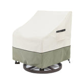 LSongSKY funda frontal cubriendo sillón giratorio, protección integral