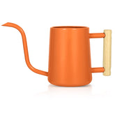 LTSUMI regadera frontal naranja mostrando diseño elegante y función decorativa
