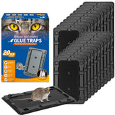 LULUCATCH paquete frontal de 20 trampas pre-cebadas, solución práctica