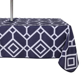 LUSHVIDA mantel frontal en mesa marino mostrando elegancia y protección