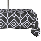 LUSHVIDA mantel frontal negro mostrando diseño elegante y protección
