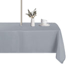 LUSHVIDA mantel rectangular frontal mostrando acabado plateado y protección