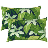 LVTXIII cojín frontal jungle leaves mostrando diseño y color
