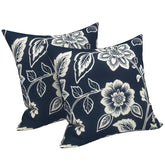 LVTXIII vista frontal del pack de fundas Vines Navy con acabado elegante