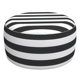 LVTXIII puff inflable frente, asiento resistente para patio