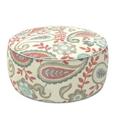 LVTXIII vista frontal del puff paisley, añade estilo funcional