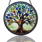LXTMMRLJQ vista frontal del colgante Tree of Life, aporta belleza natural