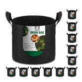 Lyincat paquete frontal de 12 bolsas para cultivo, ideal para huertos