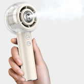 MACMORE ventilador frontal mostrando diseño compacto y aerodinámica, refresco inmediato