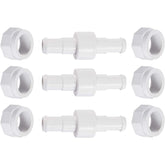 MAKHOON vista frontal del D20 hose swivel en su empaque, repuesto fácil de instalar