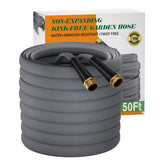 Generic manguera front packaging mostrando longitud y ligereza