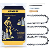 Mannial paquete frontal con tres cadenas y kit, ahorro y recambio inmediato