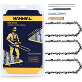 Mannial pack presentación del producto con tres cadenas y kit, muestra valor