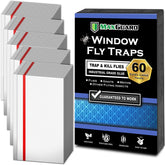 Maxguard paquete frontal mostrando 60 trampas para control eficaz