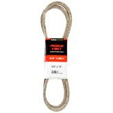MaxPower correa V frontal mostrando tamaño y marca para reemplazo fiable